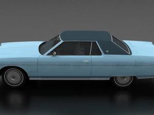 Marquis 2dr 1974 3D Model
