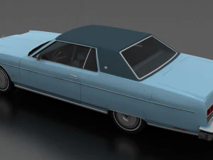 Marquis 2dr 1974 3D Model