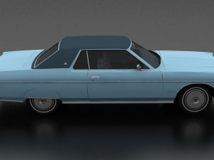 Marquis 2dr 1974 Model 3D