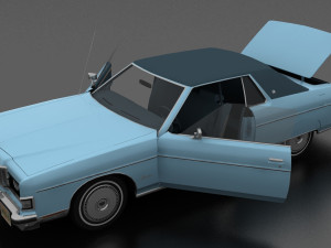 Marquis 2dr 1974 Model 3D