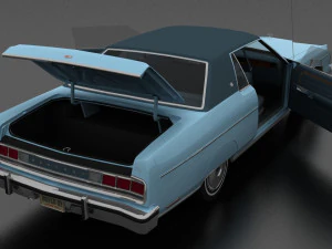 Marquis 2dr 1974 3D Model