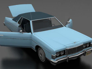 Marquis 2dr 1974 3D Model