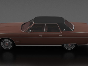 Marquis Brougham 4dr 1974 Model 3D