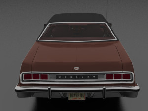Marquis Brougham 4dr 1974 Model 3D
