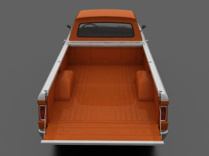 F-Series F-100 Styleside Pickup 1965 3D Model