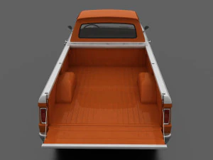 F-Series F-100 Styleside Pickup 1965 3D Model