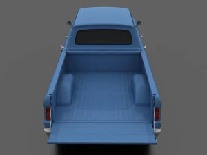 F-Series F-250 CrewCab Pickup 1965 3D Model
