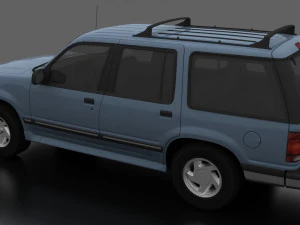 Explorador XLT 1991 Modelo 3D