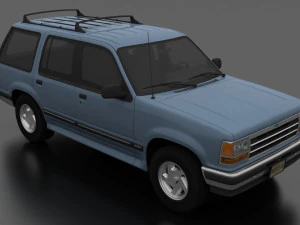 Explorador XLT 1991 Modelo 3D