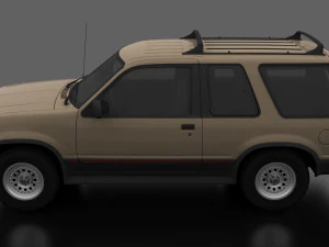 Explorador Esporte 1991 Modelo 3D