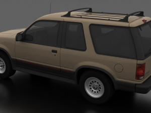 Explorer Sport 1991 3D Model