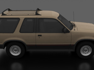 Explorer Sport 1991 3D Model