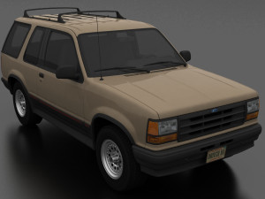 Explorer Sport 1991 3D Model