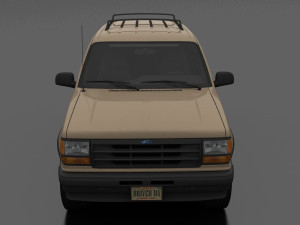 Explorer Sport 1991 3D Model