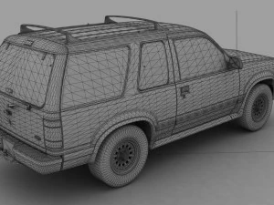Explorador Esporte 1991 Modelo 3D
