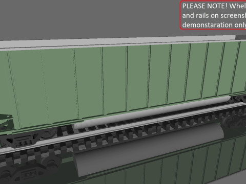 Bethgon Coalporter 1982 Coal Hopper printable in H0 Scale 3D Model