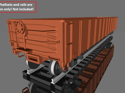 Cabinovia PRR Classe G29 da 46 piedi in scala H0 Modello di stampa 3D