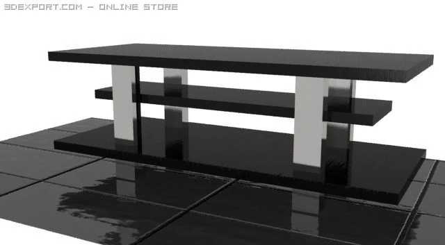 table 3D Model .c4d .max .obj .3ds .fbx .stl .blend 