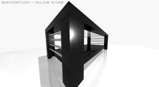 bklack table 3D 모델 .c4d .max .obj .3ds .fbx .stl .blend 