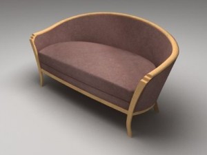 sofa 3D मॉडल