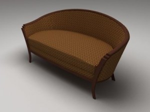 sofa 3D मॉडल