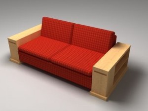 sofa Modello 3D