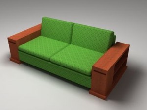 sofa Modello 3D