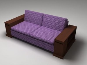 sofa Modello 3D