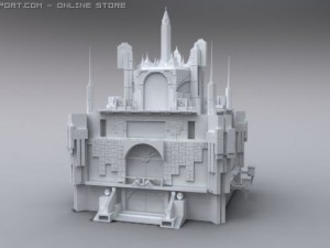 castle 3D Model