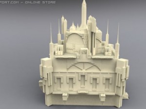 castle Modèle 3D