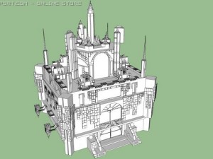 castle Modèle 3D