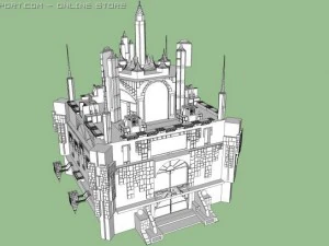 castle 3D Model