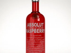 hq details vol01 alcohol bottles 3D Model