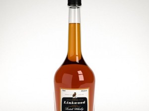 hq details vol01 alcohol bottles Modello 3D