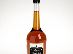 hq details vol01 alcohol bottles 3D Model
