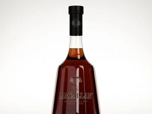 hq details vol01 alcohol bottles 3D Model