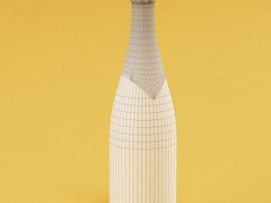 hq details vol01 alcohol bottles Modello 3D