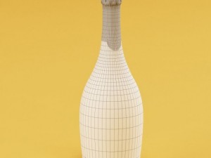 hq details vol01 alcohol bottles Modello 3D