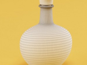 hq details vol01 alcohol bottles Modello 3D