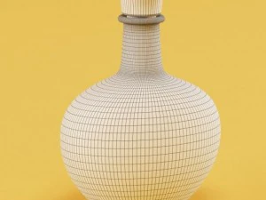 hq details vol01 alcohol bottles 3D Model