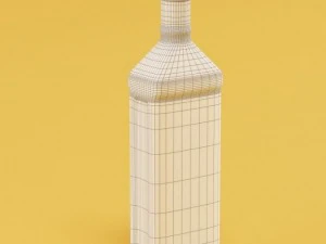 hq details vol01 alcohol bottles 3D Model