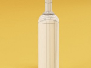 hq details vol01 alcohol bottles Modello 3D