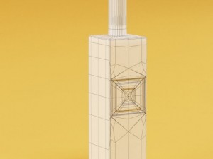 hq details vol01 alcohol bottles Modello 3D