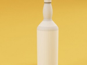 hq details vol01 alcohol bottles Modello 3D