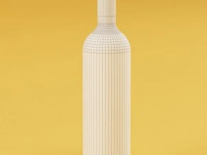 hq details vol01 alcohol bottles 3D Model
