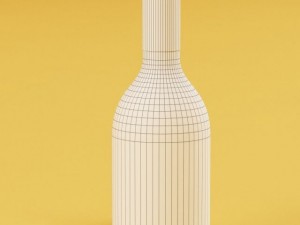 hq details vol01 alcohol bottles Modello 3D