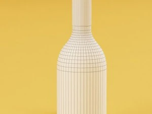 hq details vol01 alcohol bottles 3D Model