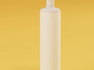 hq details vol01 alcohol bottles 3D Model