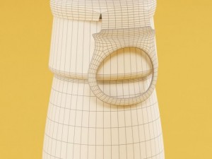 hq details vol01 alcohol bottles Modello 3D