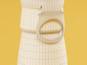 hq details vol01 alcohol bottles 3D Model